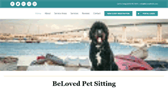 Desktop Screenshot of belovedpetsit.com