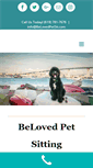 Mobile Screenshot of belovedpetsit.com